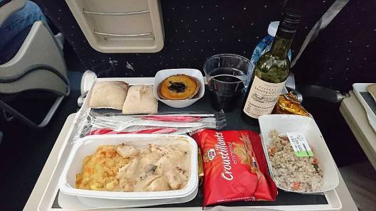 Food in the plane